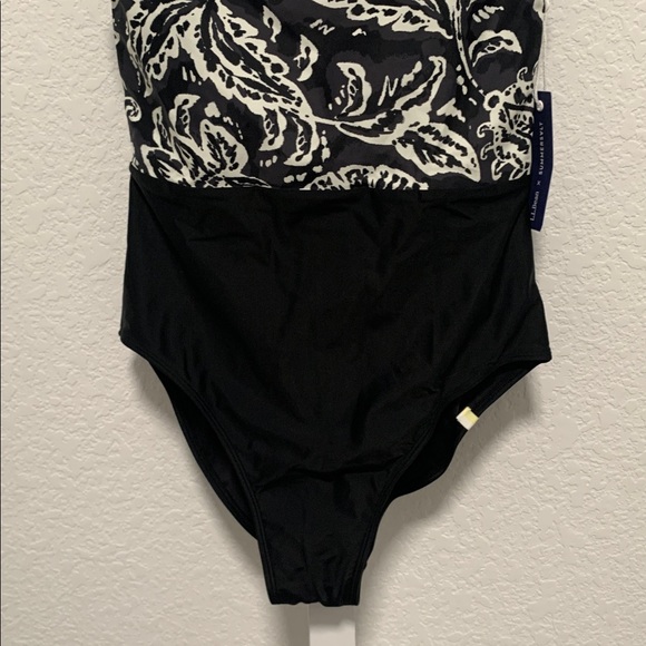 Summersalt x L.L. Bean The Surf Floral High Neck One Piece Swimsuit - Picture 4 of 9